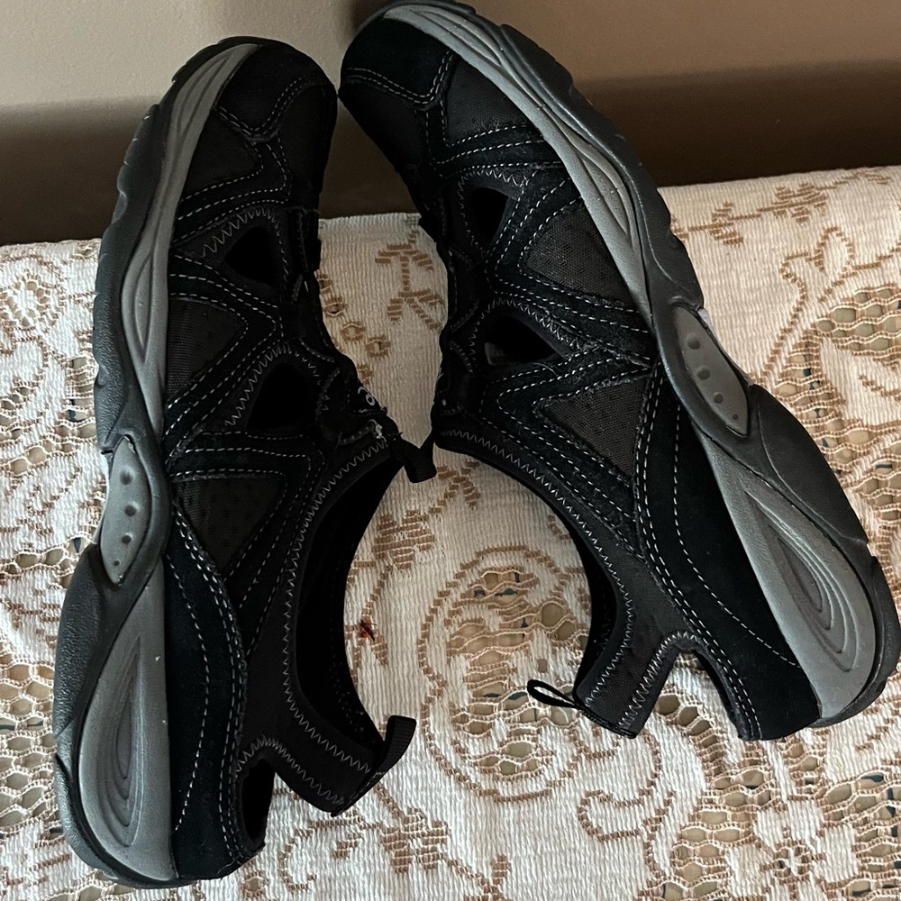 Easy Spirit Esearthen Men’s Black Slip-On Shoes Sandals Size 11 - Picture 6 of 9